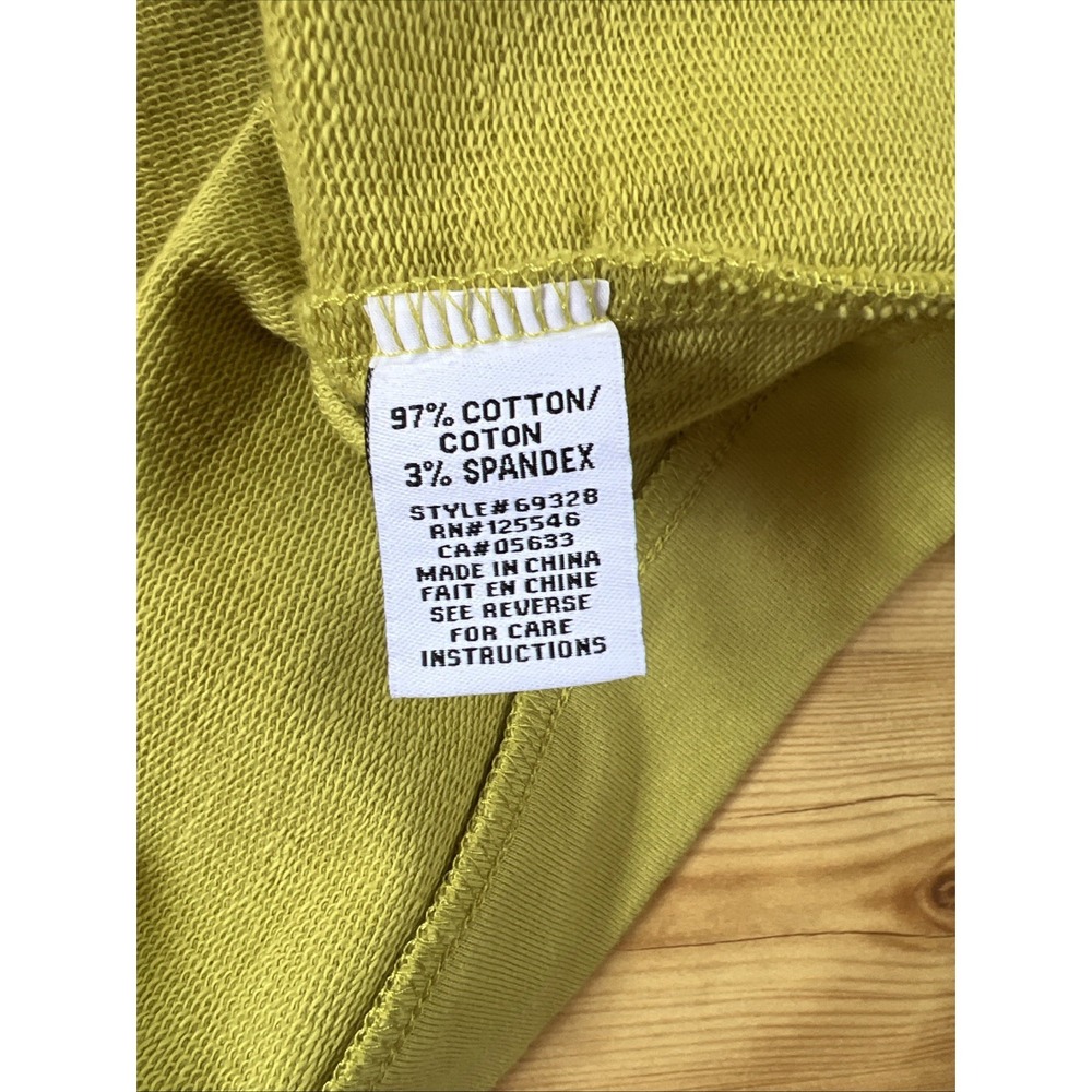 Habitat‎ Clothes To Live In Top Small Womens Green  Button Sweatshirt - Picture 5 of 9